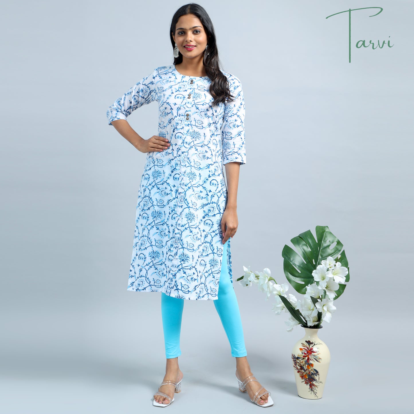 Premium Cotton Hand Block printed Kurti
