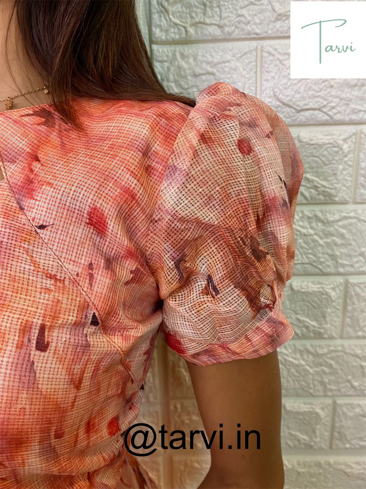 Kota Doria printed Kurti