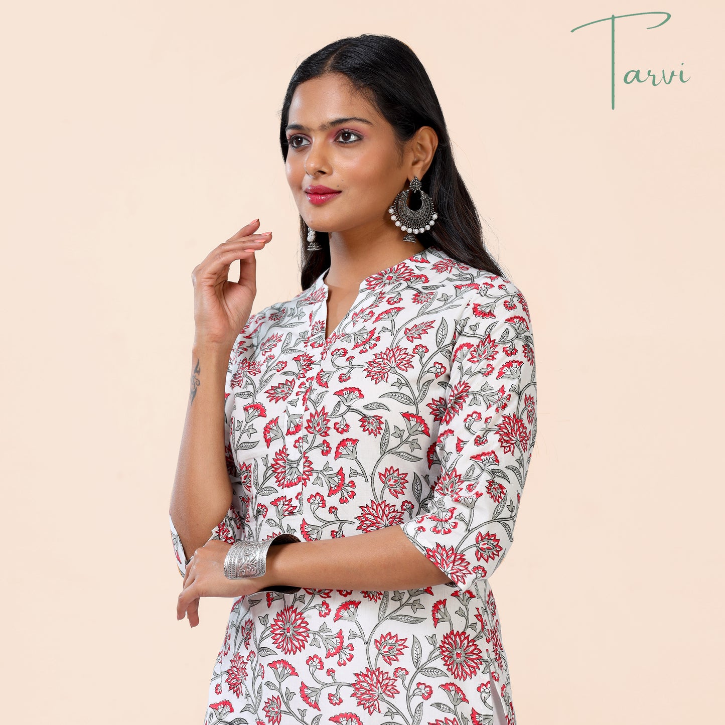 Premium Cotton Hand Block printed Kurti