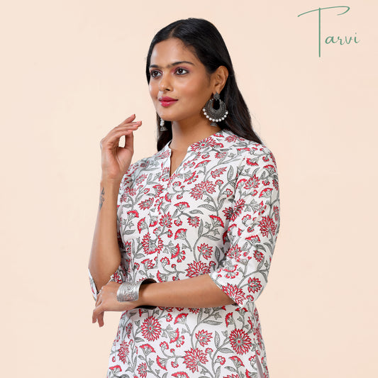 Premium Cotton Hand Block printed Kurti