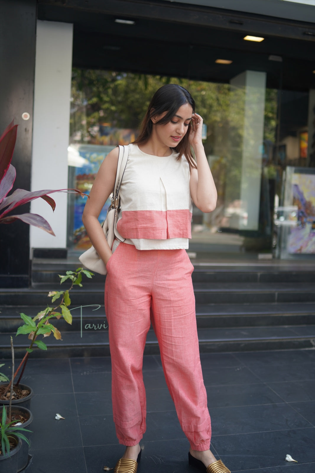 Sustainable Crop Top Set