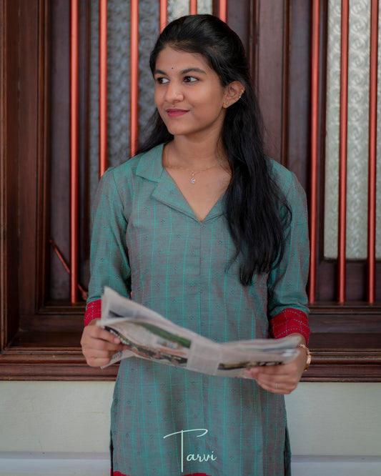 Organic Cotton Handloom Kurti