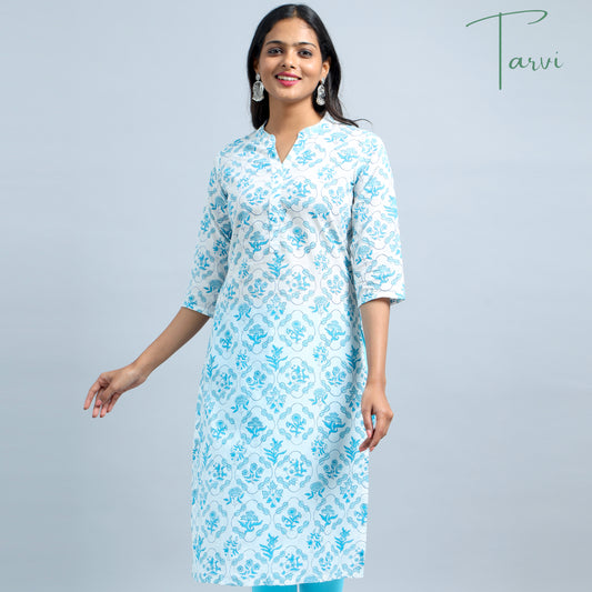 Premium Cotton Hand Block printed Kurti