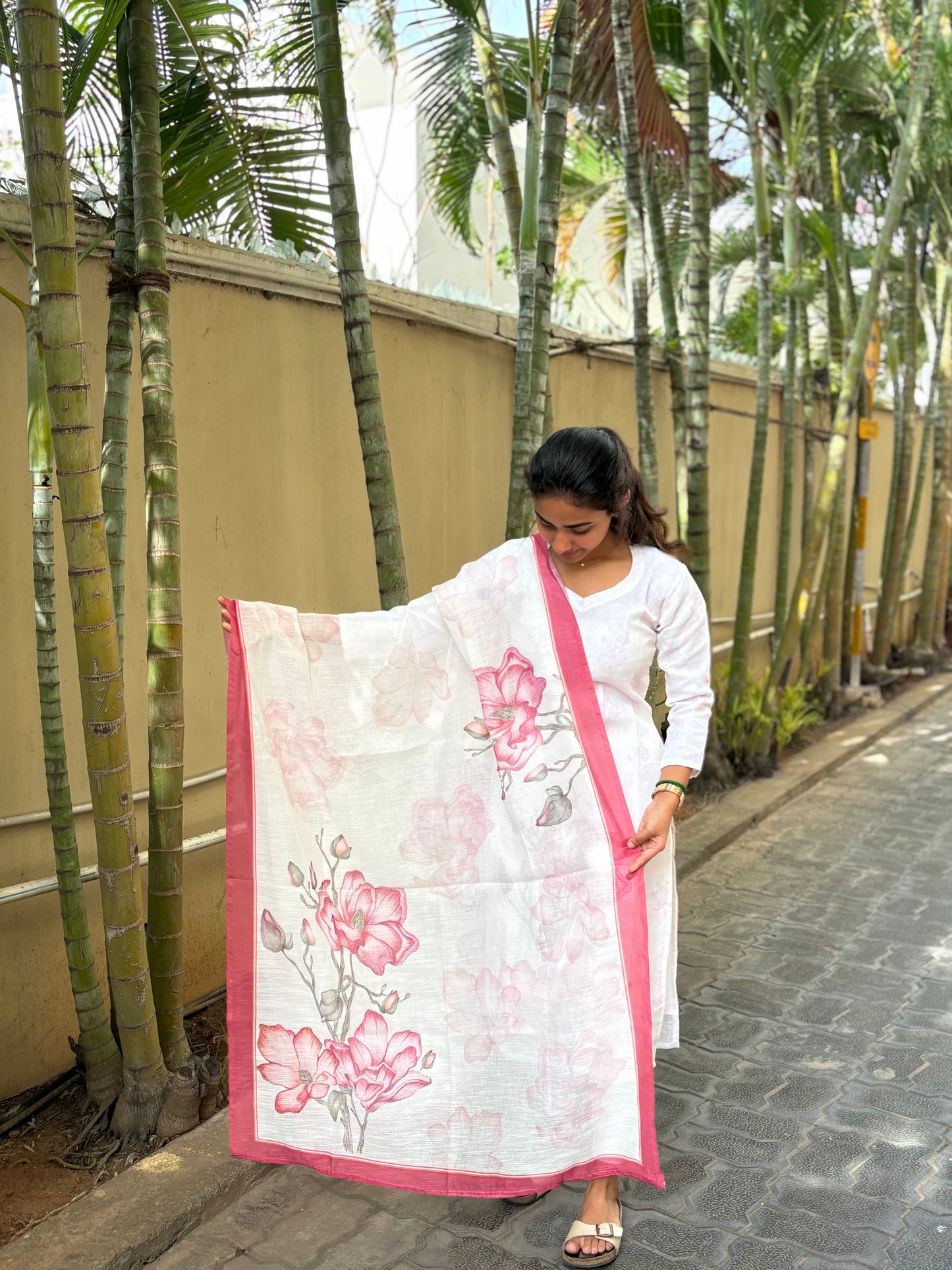 Linen Kurti with Cotton Lining