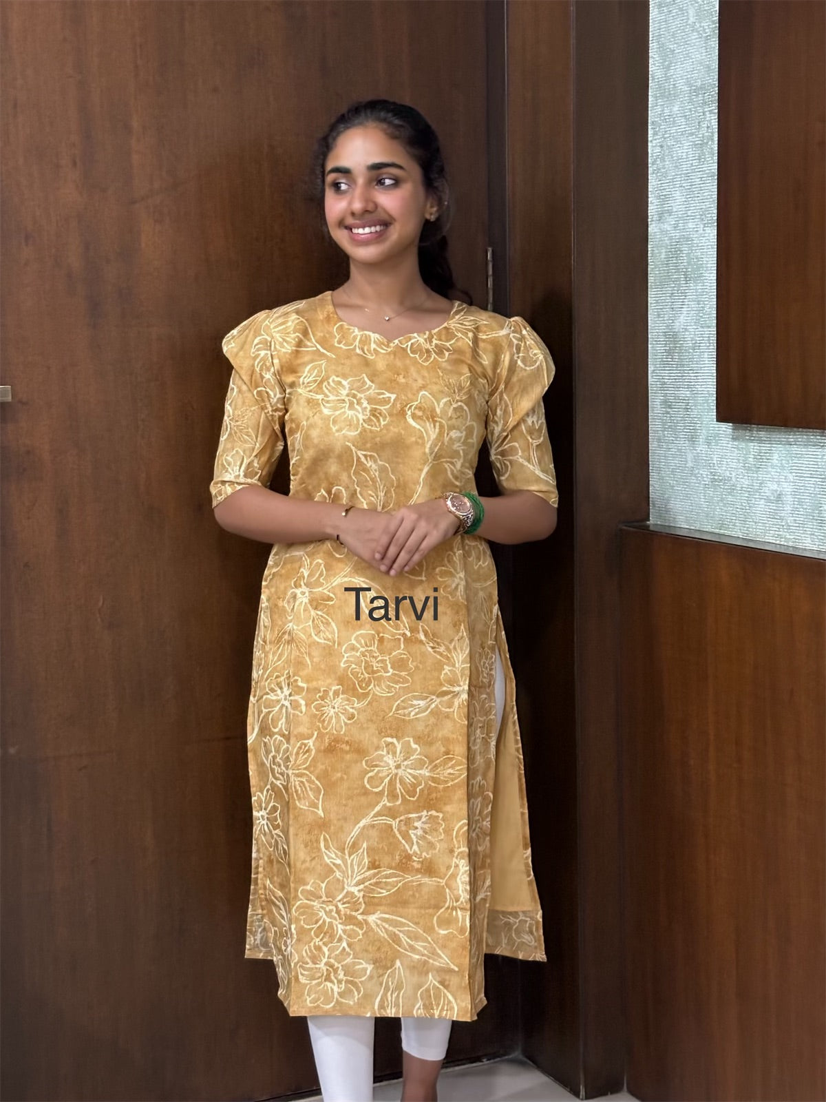 Muslin Kurti with Cotton Lining & Dupatta